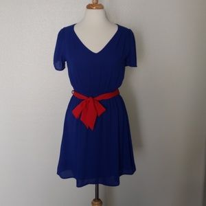Modcloth Royal Blue Dress